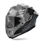 Airoh GP800 Master metallic gloss ECE22.06 με extra dark smoke ζελατίνα