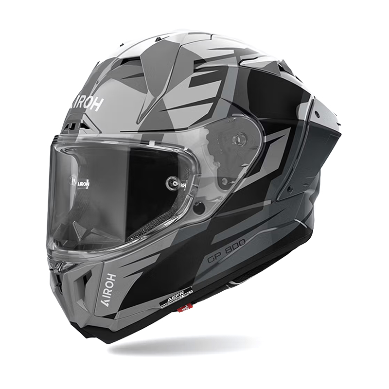 Airoh GP800 Master metallic gloss ECE22.06 με extra dark smoke ζελατίνα