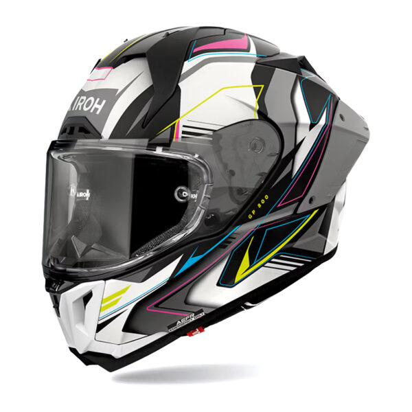 Airoh GP800 Must multicolor matt ECE22.06 με extra dark smoke ζελατίνα