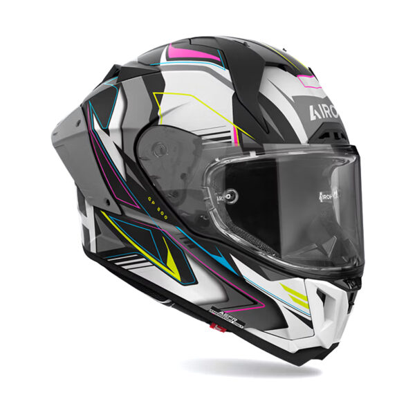 Airoh GP800 Must multicolor matt ECE22.06 με extra dark smoke ζελατίνα