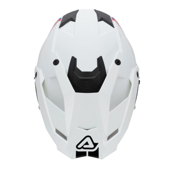 Acerbis Assault κράνος άσπρο/μαύρο – Full-face adventure με εσωτερική ζελατίνα, Bluetooth υποστήριξη και πιστοποίηση ECE 22.06