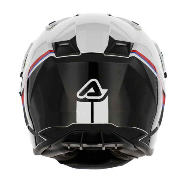 Acerbis Assault κράνος άσπρο/μαύρο – Full-face adventure με εσωτερική ζελατίνα, Bluetooth υποστήριξη και πιστοποίηση ECE 22.06