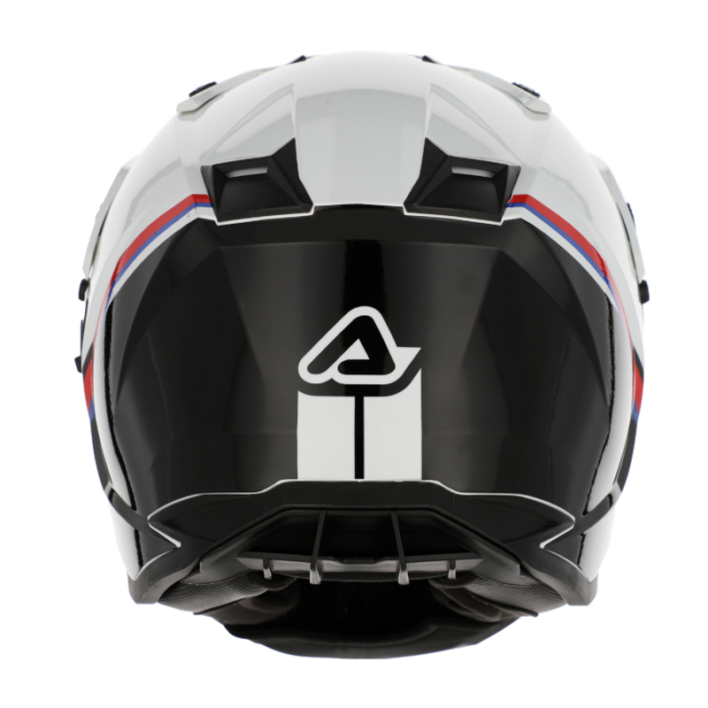 Acerbis Assault κράνος άσπρο/μαύρο – Full-face adventure με εσωτερική ζελατίνα, Bluetooth υποστήριξη και πιστοποίηση ECE 22.06