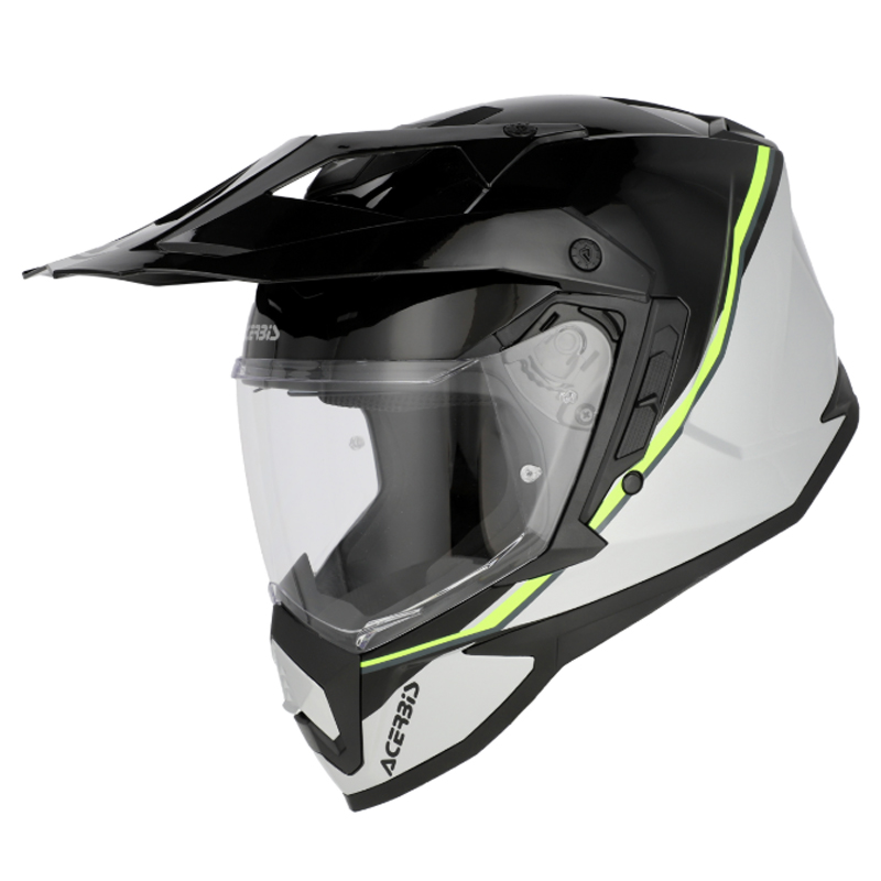 37096-Acerbis-26652_457_1 Κράνος Acerbis Assault μαύρο/κίτρινο fluo με sunvisor και γείσο 4 σημείων – Adventure κράνος ECE 22.06 με Bluetooth συμβατότητα