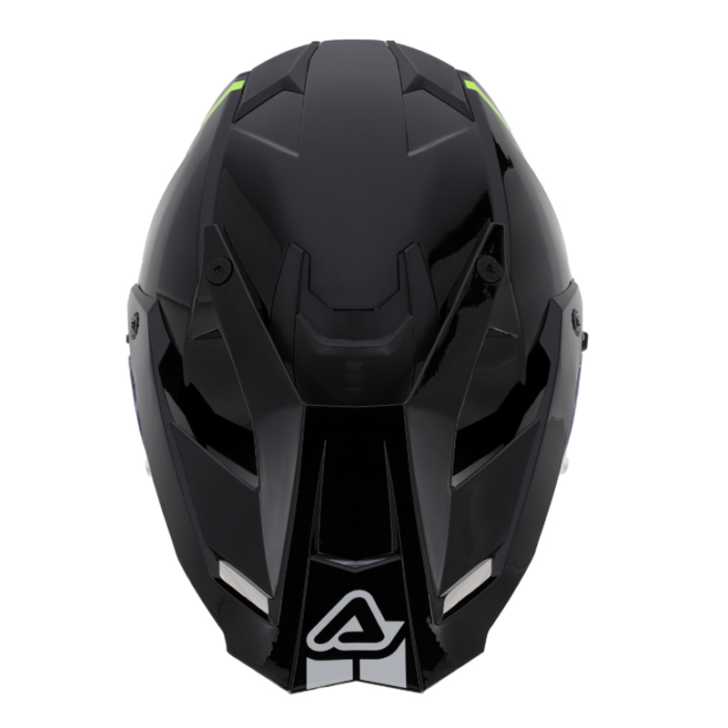 Κράνος Acerbis Assault μαύρο/κίτρινο fluo με sunvisor και γείσο 4 σημείων – Adventure κράνος ECE 22.06 με Bluetooth συμβατότητα