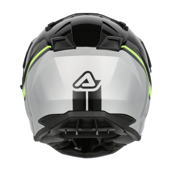 Κράνος Acerbis Assault μαύρο/κίτρινο fluo με sunvisor και γείσο 4 σημείων – Adventure κράνος ECE 22.06 με Bluetooth συμβατότητα