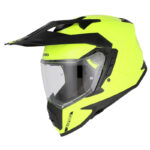 Κράνος Acerbis Assault Fluo Κίτρινο με εσωτερική ζελατίνα και αεροδυναμικό γείσο – Adventure κράνος με πιστοποίηση ECE 22.06
