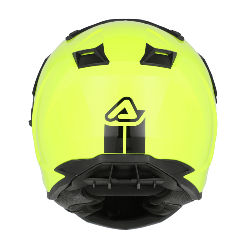Κράνος Acerbis Assault Fluo Κίτρινο με εσωτερική ζελατίνα και αεροδυναμικό γείσο – Adventure κράνος με πιστοποίηση ECE 22.06