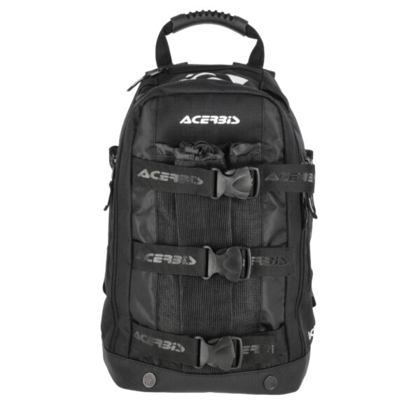 Acerbis Shadow Logo Σακίδιο Πλάτης 38L Μαύρο – Ανθεκτικό, Εργονομικό & Ευρύχωρο