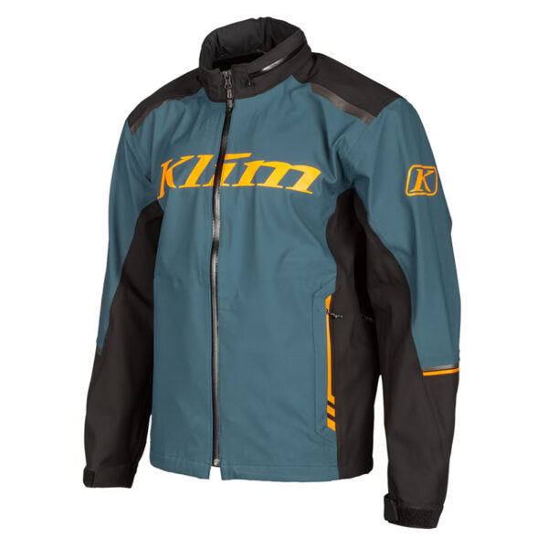 Μπουφάν Klim Enduro S4 Ανδρικό Καλοκαιρινό Πετρόλ-Strike Πορτοκαλί – Αδιάβροχο και ελαστικό adventure τζάκετ