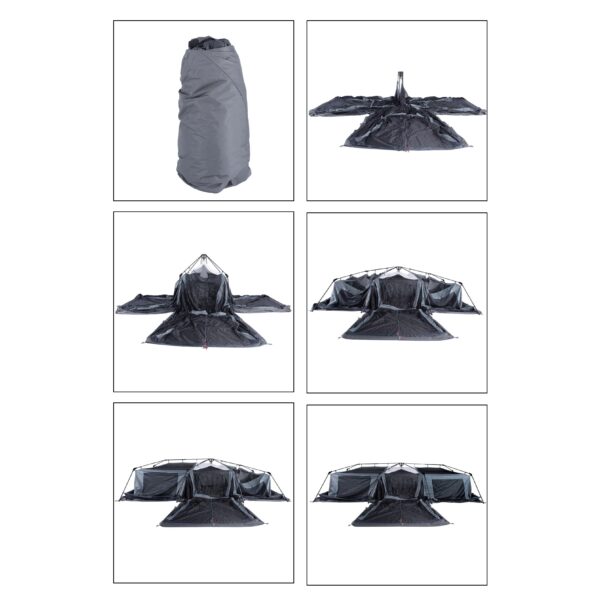 Αυτόματη Σκηνή 12 Ατόμων OZTRAIL Fast Frame Lumos 12P με LED & BlockOut