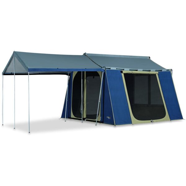 Σκηνή 6 Ατόμων Oztrail Canvas Cabin 12x9 σε φυσικό περιβάλλον