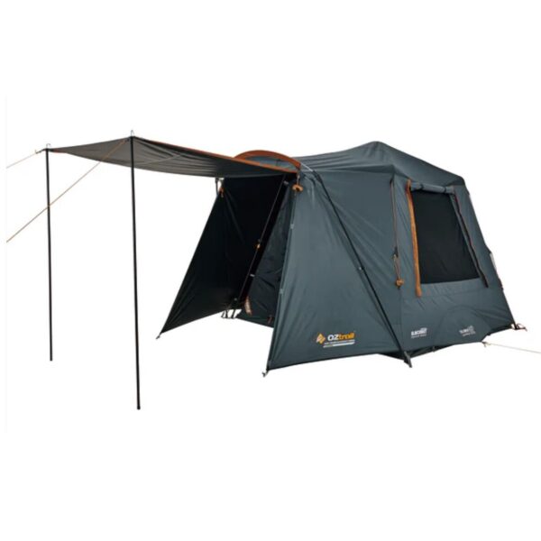 Αυτόματη σκηνή 4 ατόμων OZTRAIL Fast Frame BlockOut με τέντα και φωτισμό