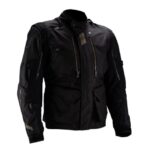 LEATT ADV MultiTour 5.5 Stealth μπουφάν μοτοσυκλέτας μαύρο