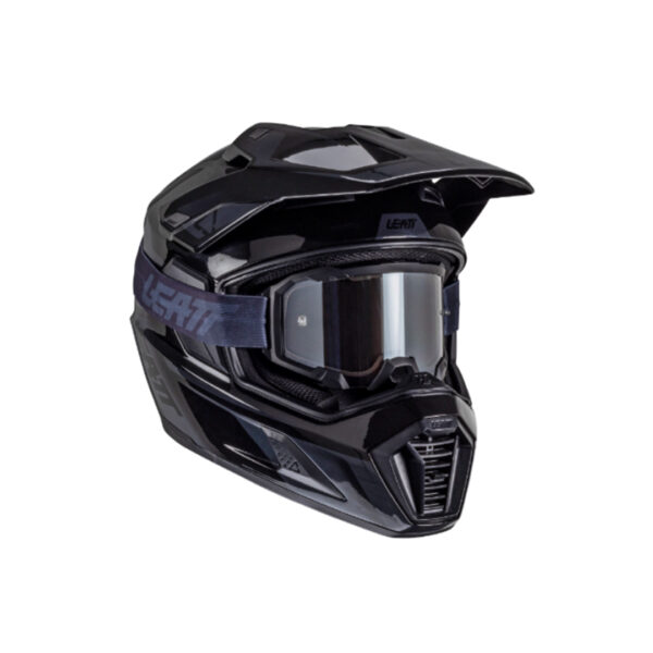 Κράνος Leatt ADV 8.5 V25 Kit Stealth με φωτοχρωμική ζελατίνα και γυαλιά