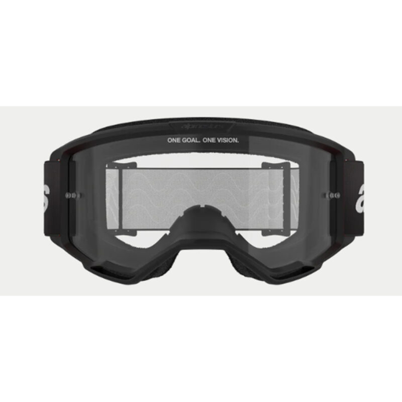 Alpinestars Vision 3 Wordmark μάσκα motocross με διάφανο φακό
