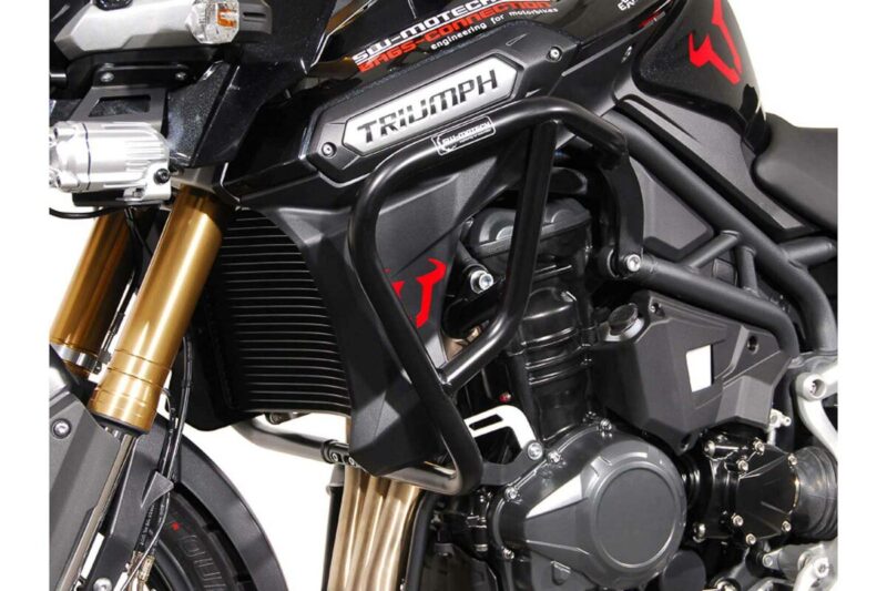 Μαύρα κάγκελα προστασίας για Triumph Tiger 1200 Explorer 2011–2015 από τη SW-MOTECH