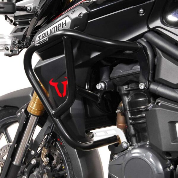 Μαύρα κάγκελα προστασίας για Triumph Tiger 1200 Explorer 2011–2015 από τη SW-MOTECH