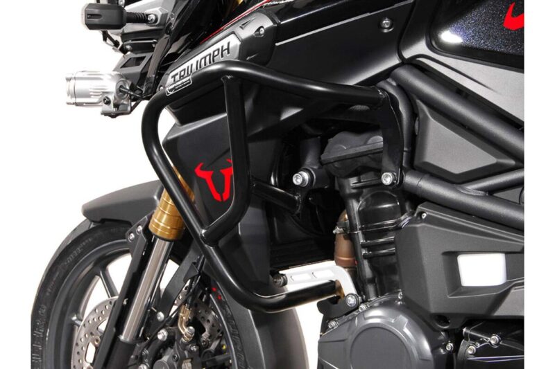 Μαύρα κάγκελα προστασίας για Triumph Tiger 1200 Explorer 2011–2015 από τη SW-MOTECH