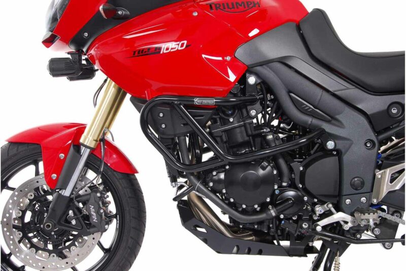 Crash bar Triumph Tiger 1050 μαύρο – SW-MOTECH προστατευτικό από ατσάλι