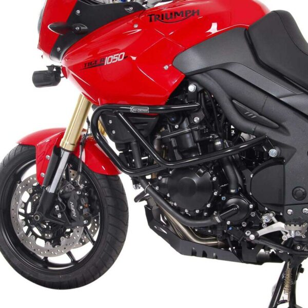 Crash bar Triumph Tiger 1050 μαύρο – SW-MOTECH προστατευτικό από ατσάλι