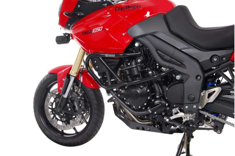 Crash bar Triumph Tiger 1050 μαύρο – SW-MOTECH προστατευτικό από ατσάλι