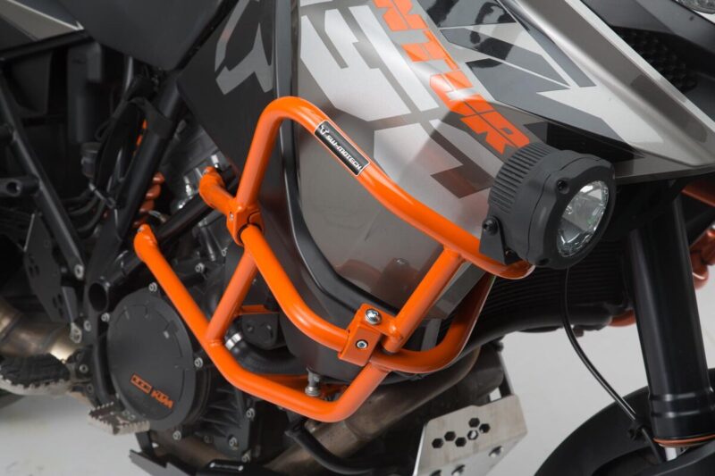 Upper crash bar KTM 1190 Adventure πορτοκαλί από ατσάλι – SW-Motech