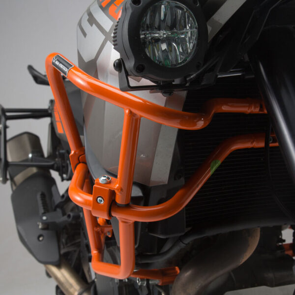 Upper crash bar KTM 1190 Adventure πορτοκαλί από ατσάλι – SW-Motech