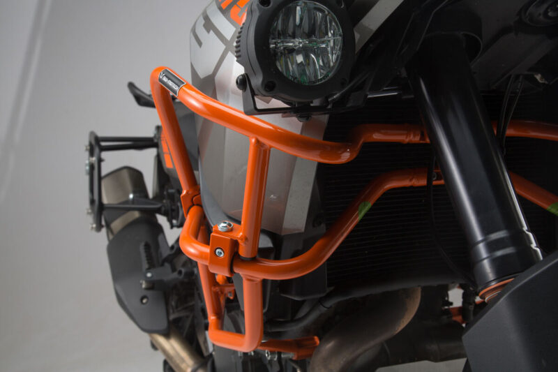 Upper crash bar KTM 1190 Adventure πορτοκαλί από ατσάλι – SW-Motech