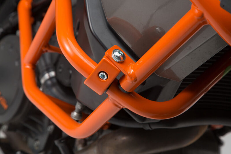Upper crash bar KTM 1190 Adventure πορτοκαλί από ατσάλι – SW-Motech