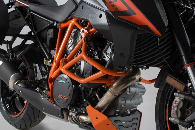 KTM 1290 Super Duke πορτοκαλί από ατσάλι – SW-Motech