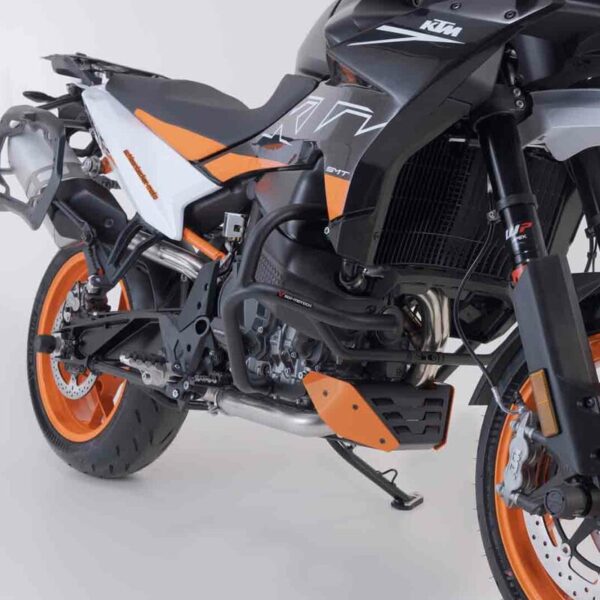 Μαύρα προστατευτικά κάγκελα crash bar για KTM 890 SM T 2023 SW-MOTECH