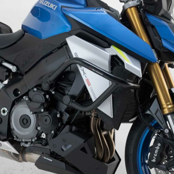 Μαύρα προστατευτικά κάγκελα SW-MOTECH για Suzuki GSX-S1000 / GX / 950