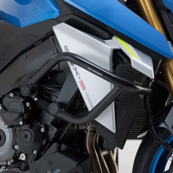 Μαύρα προστατευτικά κάγκελα SW-MOTECH για Suzuki GSX-S1000 / GX / 950