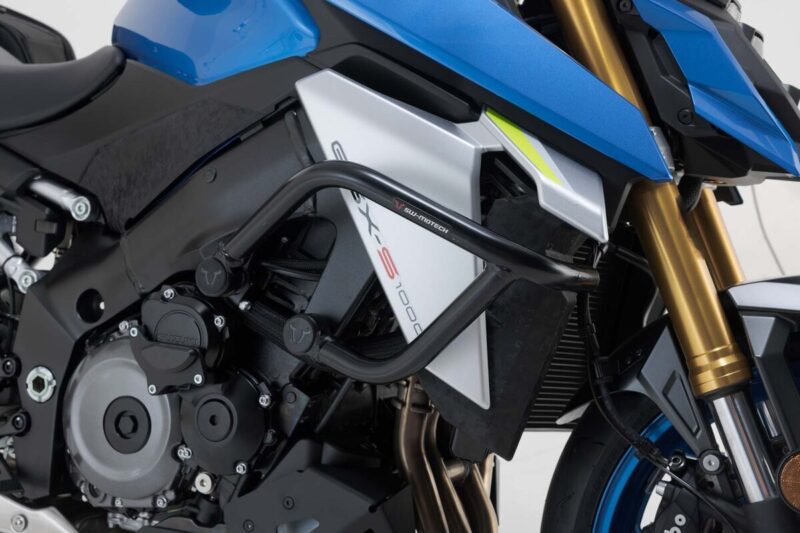 Μαύρα προστατευτικά κάγκελα SW-MOTECH για Suzuki GSX-S1000 / GX / 950