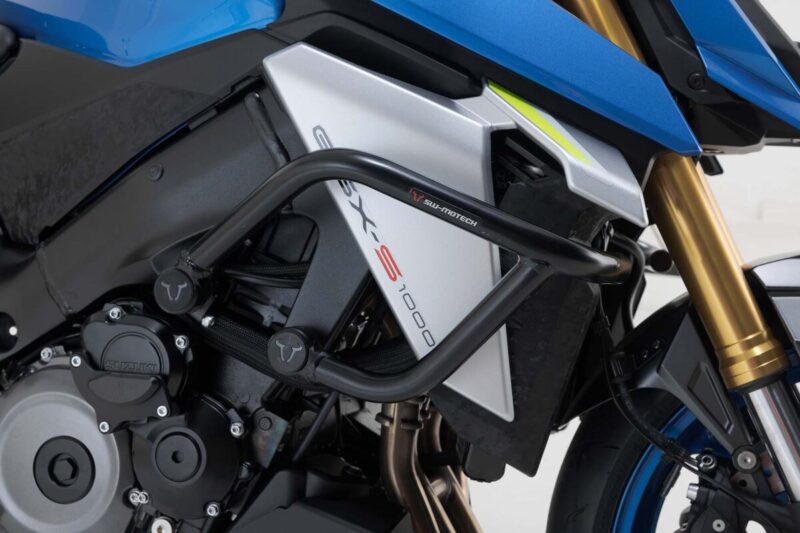 Μαύρα προστατευτικά κάγκελα SW-MOTECH για Suzuki GSX-S1000 / GX / 950