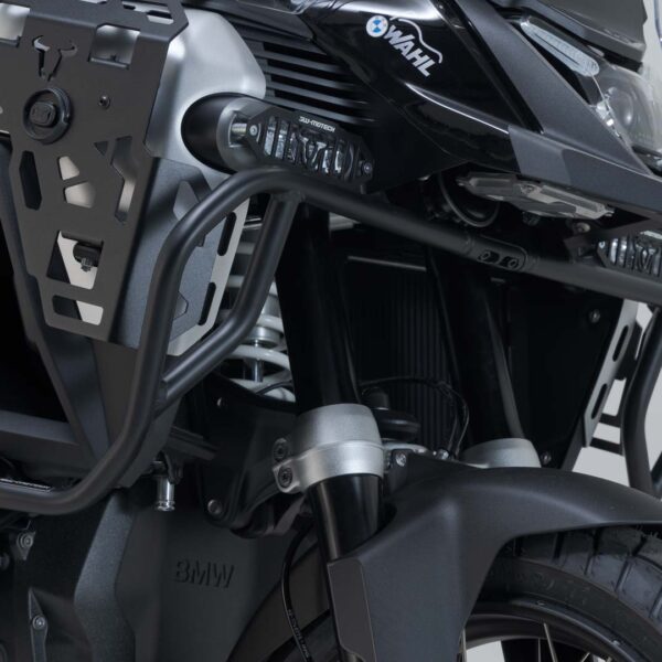 Upper crash bar BMW R 1300 GS μαύρος από ατσάλι – SW-Motech