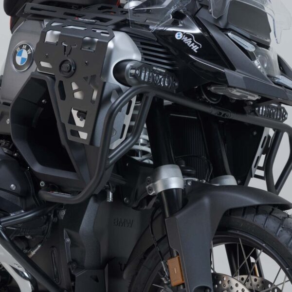 Upper crash bar BMW R 1300 GS μαύρος από ατσάλι – SW-Motech