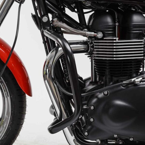 Μαύρα προστατευτικά κάγκελα για Triumph Bonneville / Thruxton 2004–2016 – SW-MOTECH