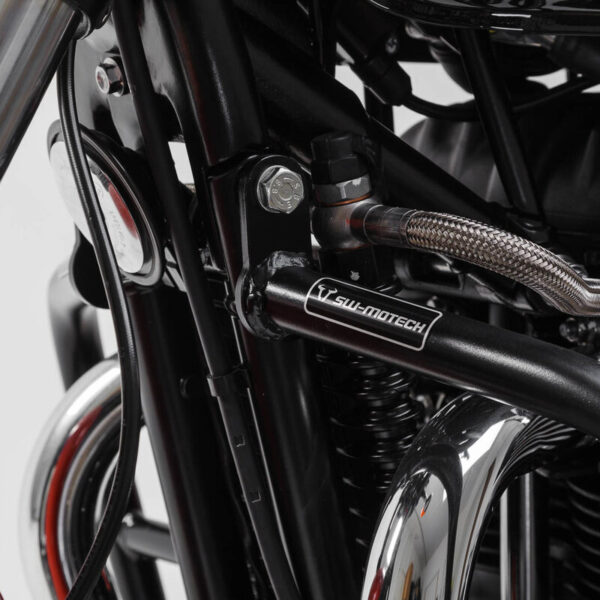 Μαύρα προστατευτικά κάγκελα για Triumph Bonneville / Thruxton 2004–2016 – SW-MOTECH