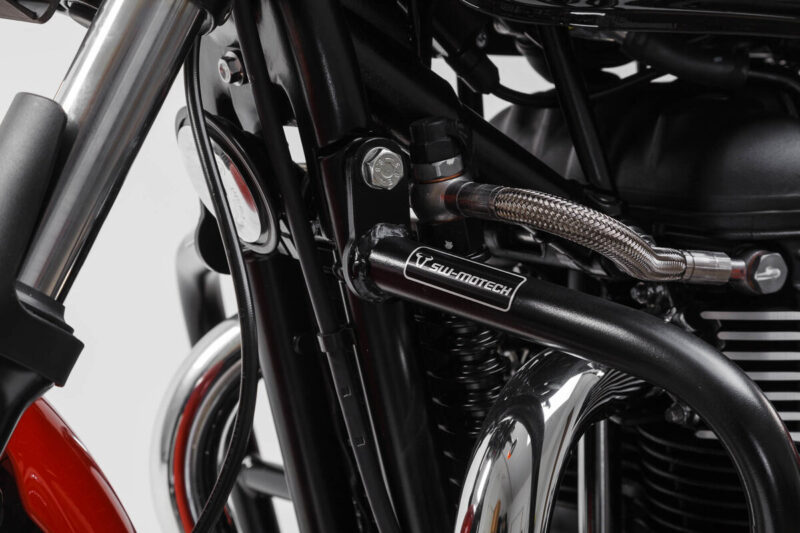 Μαύρα προστατευτικά κάγκελα για Triumph Bonneville / Thruxton 2004–2016 – SW-MOTECH