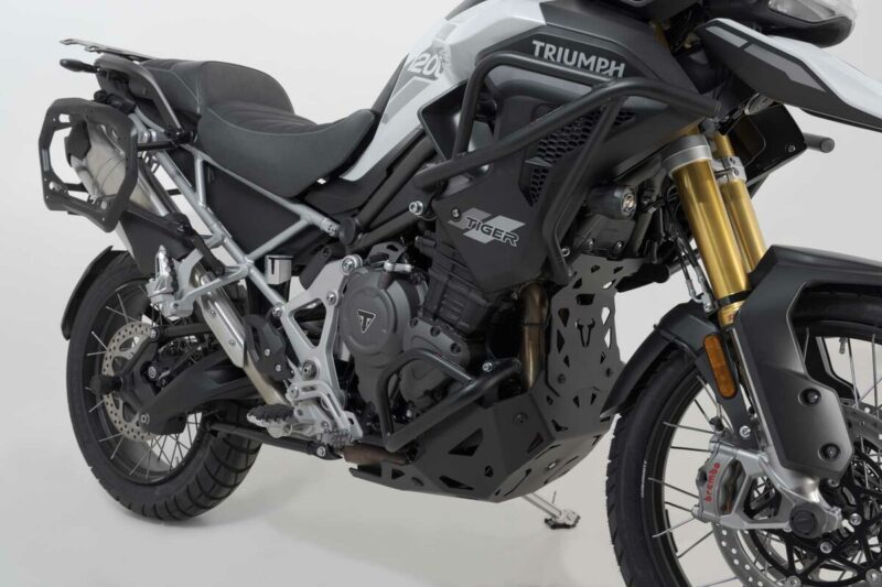 Crash bar Triumph Tiger 1200 μαύρο από ατσάλι – SW-Motech
