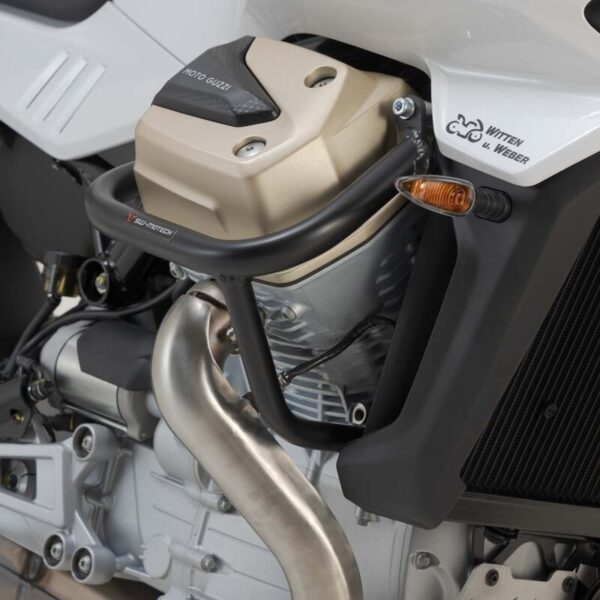 SW-MOTECH προστατευτικά κάγκελα για Moto Guzzi V100 Mandello / Stelvio – Μαύρα