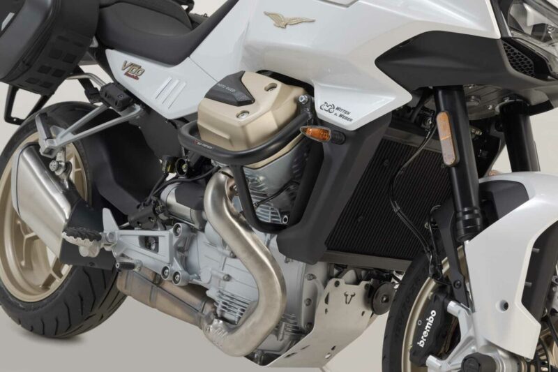 SW-MOTECH προστατευτικά κάγκελα για Moto Guzzi V100 Mandello / Stelvio – Μαύρα