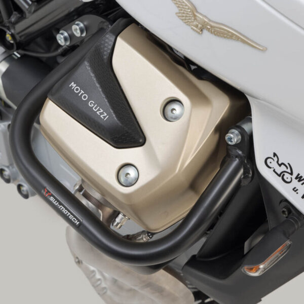 SW-MOTECH προστατευτικά κάγκελα για Moto Guzzi V100 Mandello / Stelvio – Μαύρα