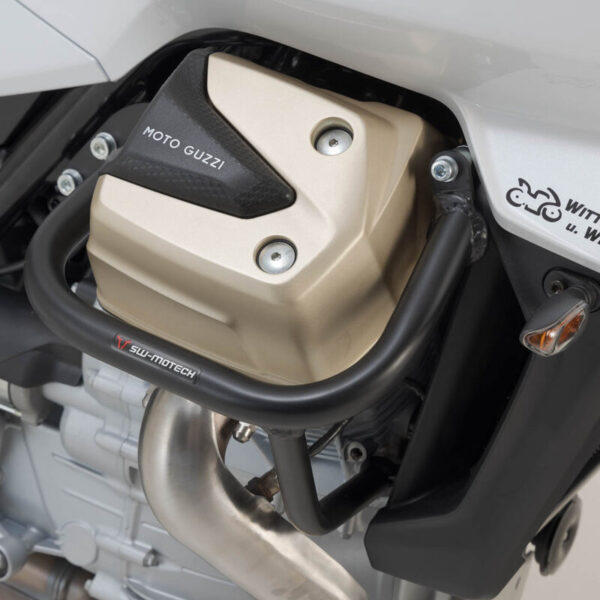 SW-MOTECH προστατευτικά κάγκελα για Moto Guzzi V100 Mandello / Stelvio – Μαύρα