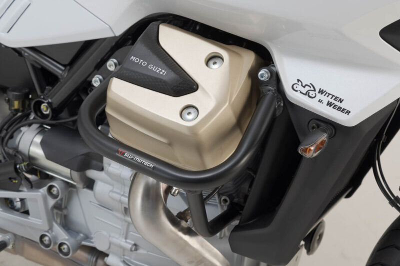 SW-MOTECH προστατευτικά κάγκελα για Moto Guzzi V100 Mandello / Stelvio – Μαύρα