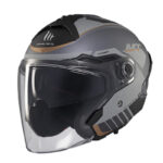 full face κράνος MT Cosmo SV Cruiser γκρι με εσωτερική ζελατίνα και αεραγωγούς