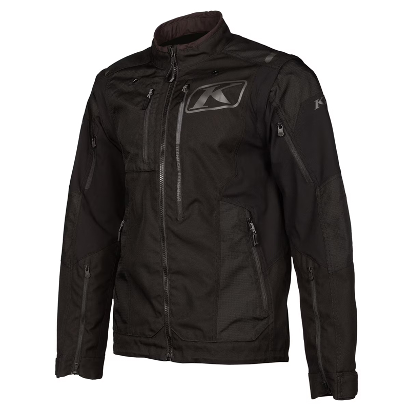 KLIM Dakar Oversize μπουφάν μηχανής ανδρικό μαύρο για καλοκαιρινή χρήση