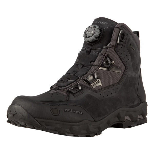 Klim Outlander GTX Stealth μαύρο μποτάκι μηχανής Gore-Tex